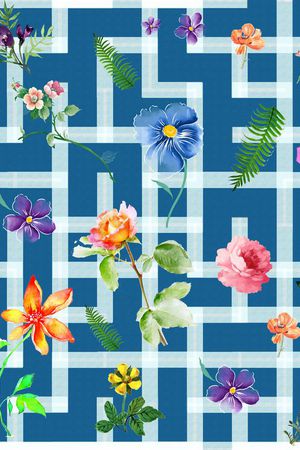 花瓣印花华亿平台图片