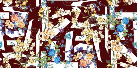 休闲印花华亿平台图片