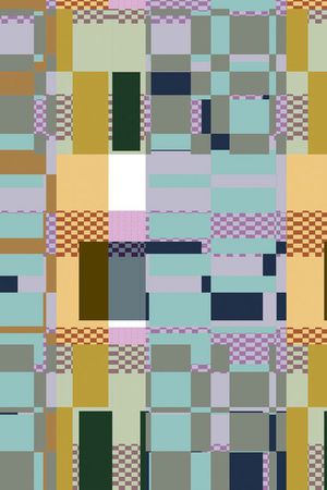 大方格印花华亿平台图片