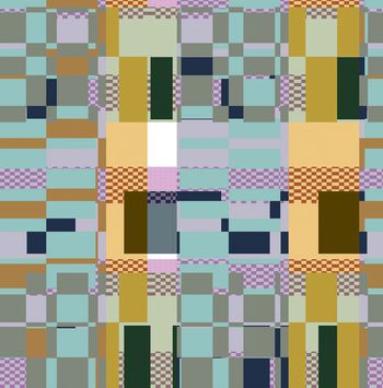 大方格印花华亿平台图片