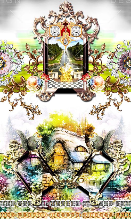 时尚印花华亿平台图片