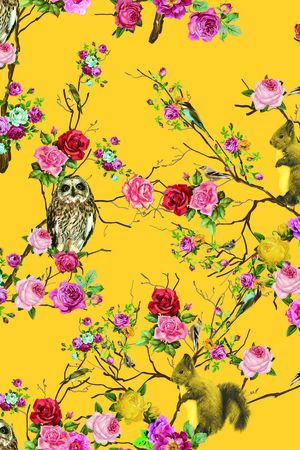 动物印花华亿平台图片