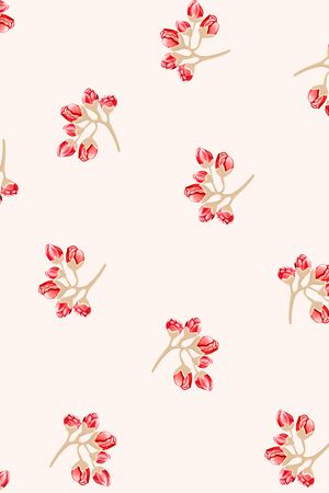 一枝小花印花华亿平台图片