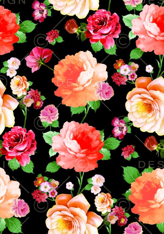 大花小花印花华亿平台图片