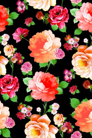 大花小花印花华亿平台图片