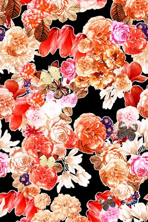 美丽花印花华亿平台图片