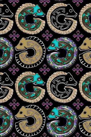 复古印花华亿平台图片