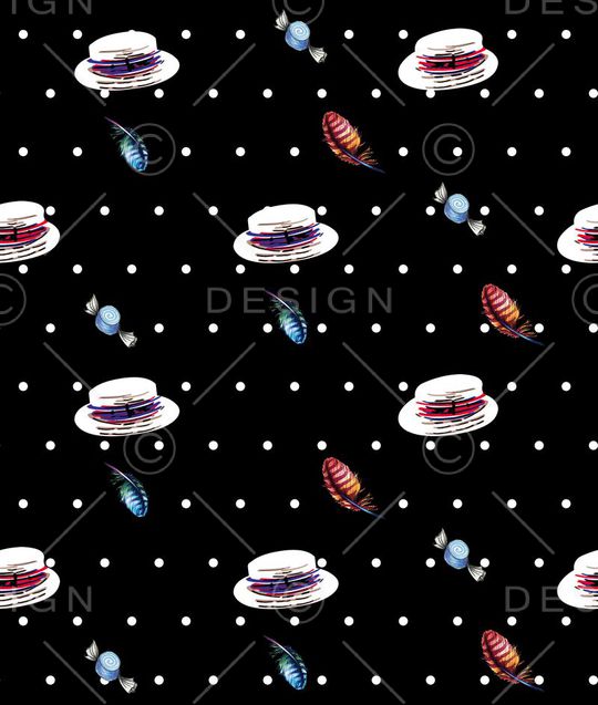 波点印花华亿平台图片