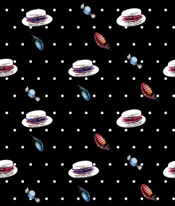 408855-波点水墨小帽