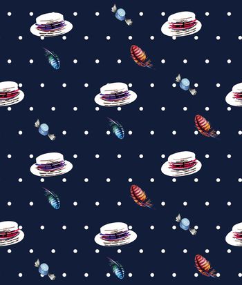 408856-波点水墨小帽