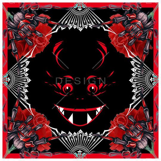 诡异印花华亿平台图片