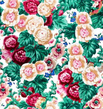 408958-大牌玫瑰花丛