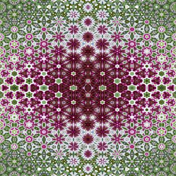 409044-镜像民族风格万花筒