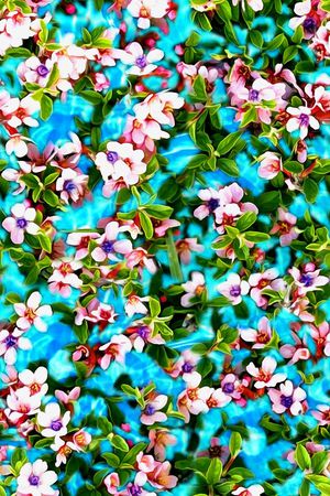 数码 迷幻印花华亿平台图片