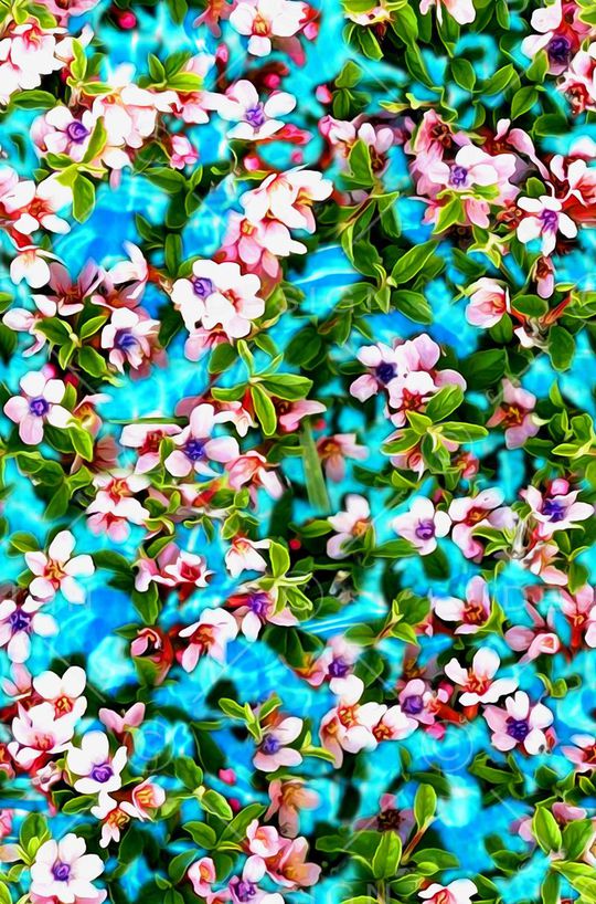 数码 迷幻印花华亿平台图片