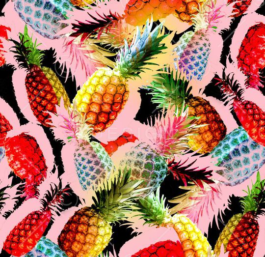 抽象 数码印花华亿平台图片