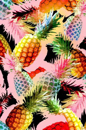 抽象 数码印花华亿平台图片