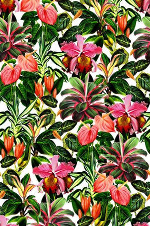 数码 写实 雨林印花华亿平台图片