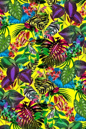 数码 热带印花华亿平台图片