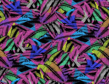 409119-幻彩几何纹树叶迷彩（源文件为矢量图