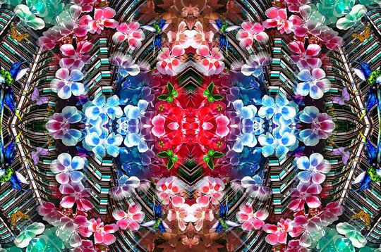 镜像 建筑印花华亿平台图片