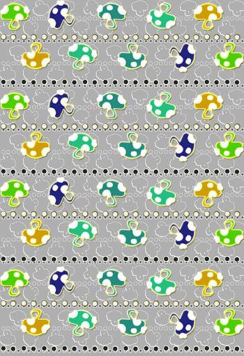 409161-针织布-蘑菇