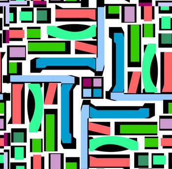 409195-条状几何（源文件为矢量图文件）