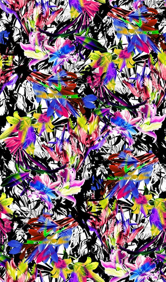 数码 抽象印花华亿平台图片