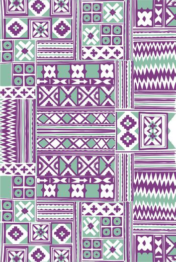 409205-壁画图腾几何纹理（源文件为矢量图文