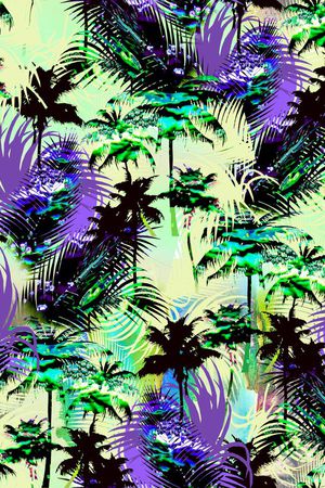 数码 热带 建议印花华亿平台图片