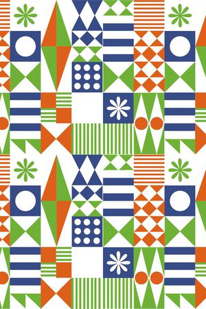 简约 图腾印花华亿平台图片