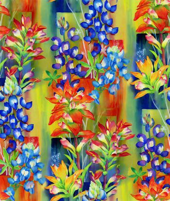 409257-水彩底槐花束