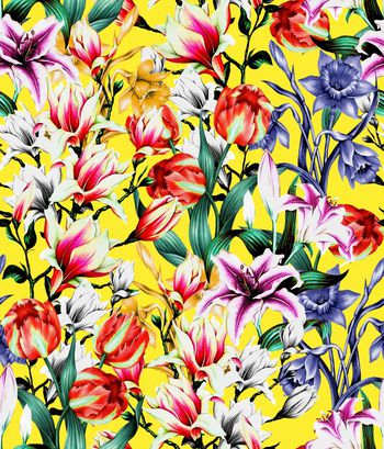 409301-水彩郁金香