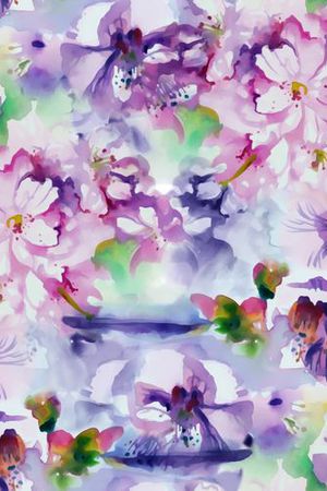 水彩印花华亿平台图片