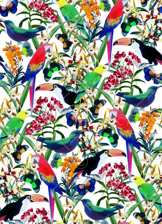 手绘印花华亿平台图片