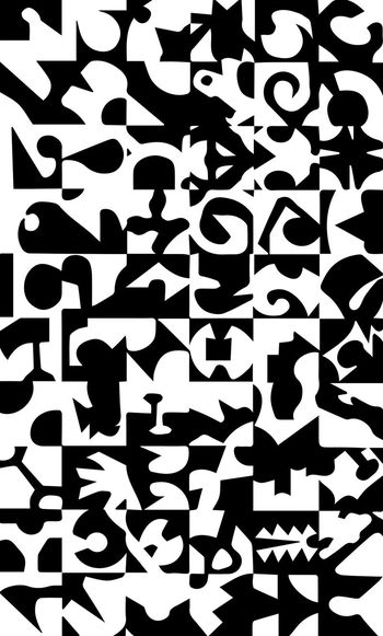 409365-简约抽象趣味涂鸦几何（源文件为矢量