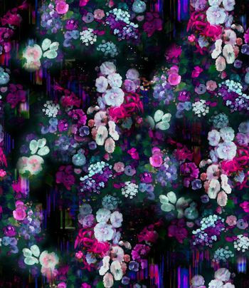 409373-油画隐约玫瑰