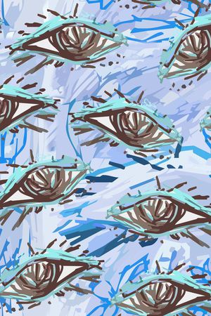 涂鸦印花华亿平台图片