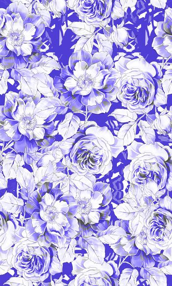 409453-浪漫复古花卉