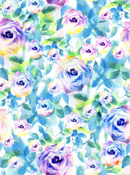 水彩印花华亿平台图片