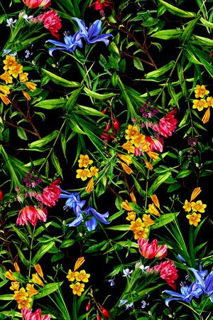 手绘印花华亿平台图片