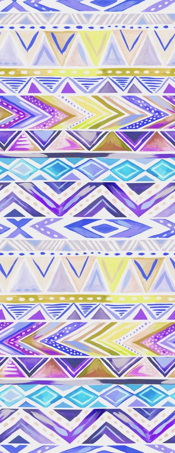409496-民族风水彩纹理