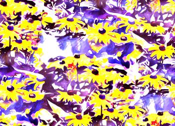 409509-梦幻意境花丛