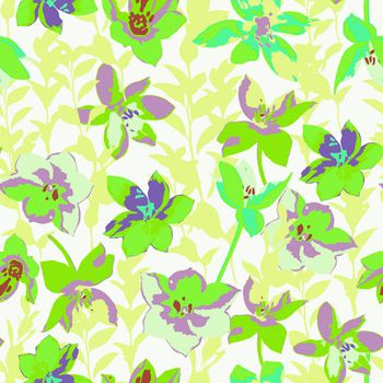 409539-水彩花帘子