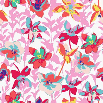 409541-水彩花帘子