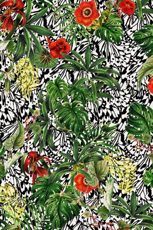 热带印花华亿平台图片