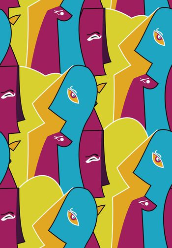 409568-抽象几何侧颜（源文件为矢量图文件）