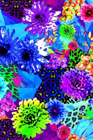 万花筒印花华亿平台图片