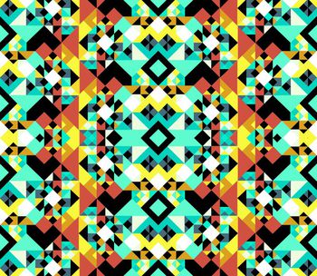 409711-镜像色彩几何块（源文件为矢量图文件