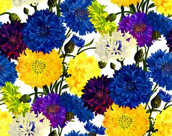 409789-油画蒲公英